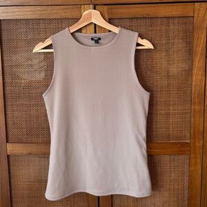 Body Contour High Compression High Neck Cropped Tank